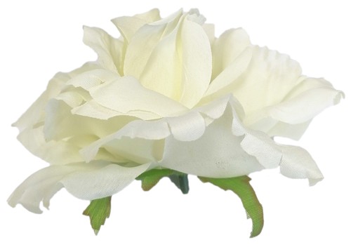 Tête rose artificielle - rose,