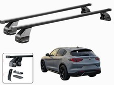 Barres Portatout Porte-Paquet De Toit Pour Alfa Stelvio Sans Rampe 2017 - Menabo