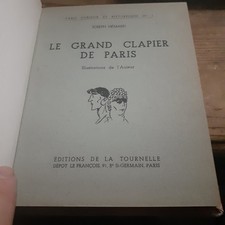 le grand clapier de PARIS JOSEPH HEMARD éditions de la tournelle 1946