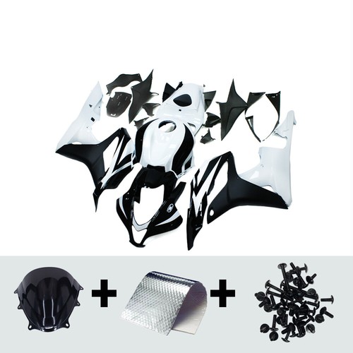 White black bodywork for honda - white,