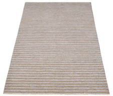Tapis 100% Laine Bleu Marron