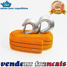 NEUF CORDE CABLE JAUNE SANGLE