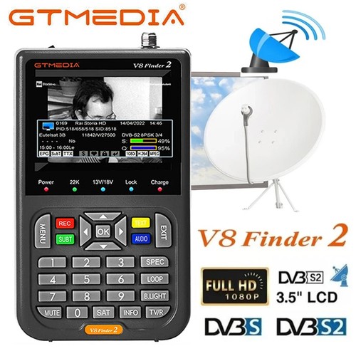 Gtmedia satfinder dvb s2 - gtmedia, dvb-s/s2