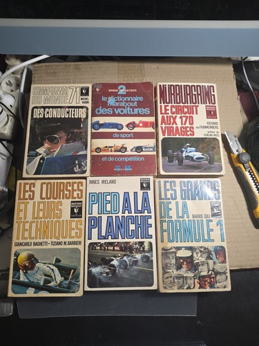 Lot livres automobiles - lot,