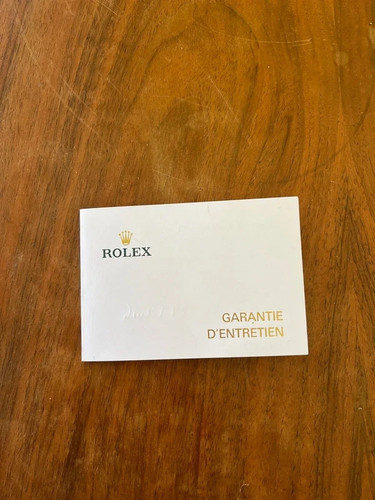 Rolex rare garantie - rare,