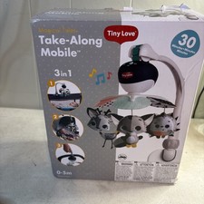 Tiny Love Take Along Mobile Magical Tales, Black/White-great Condition