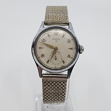 Joseph A Taigman RUTEX X vintage winding watch Swiss Runs well 30mm