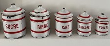 Série de 5 pots de rangement