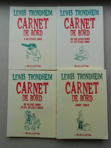 Lot tomes carnet de bord - lot,