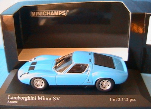Lamborghini miura 1971 blue - sv,