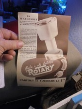 Feuillet Publicitaire de l'Ancien Moulin à Café Electrique ROTARY 