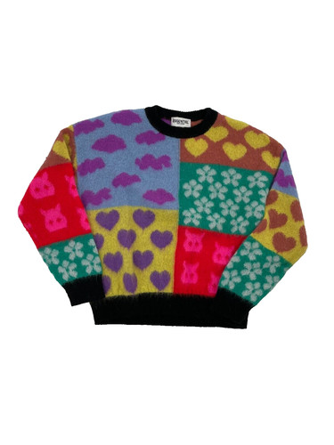 Pull tricot motifs - tricot,