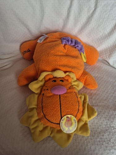 Doudou lion orange maxi - doudou,