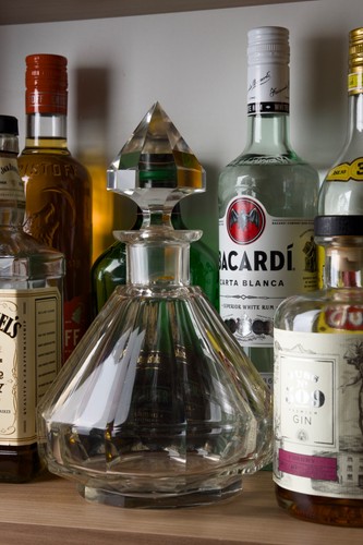 Carafe ancienne cristal - carafe,