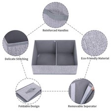 Bac de rangement pliable