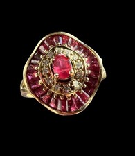 Bague vintage style art deco