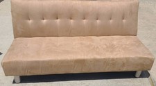 Beige Futon Couch For Sale Dimensions: 70 X 44 LOCAL PICKUP ONLY