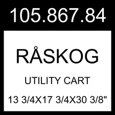 IKEA RASKOG RÅSKOG Utility