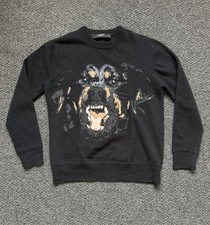 Givenchy Rottweiler Black Wool Pullover Size XS 