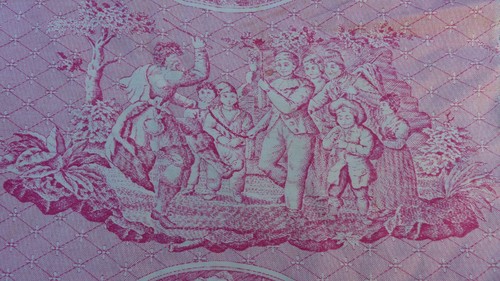 Ancien tissu vintage french - vintage,