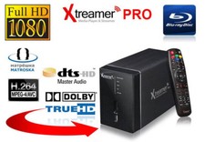 Xtreamer Pro streamer video media player HD 2 HDD slots up to 6tb 120v 220v