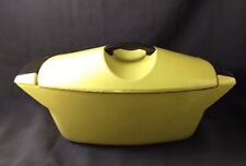 COCOTTE FONTE ÉMAILLÉE LA COQUELLE DESIGN RAYMOND LOEWY POUR LE CREUSET, VINTAGE