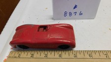 VINTAGE TOOTSIE TOY PORSCHE 550 FIVE INCH RED RACE CAR