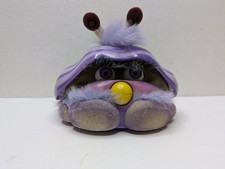 Furby Shelby Clam 2001 Tiger Purple HTF Rare Tested WORKS Robotic Pet Y2K 