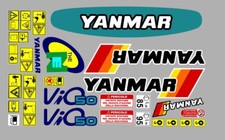 Yanmar Vio 50 Autocollants Kit