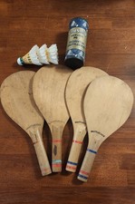 Vintage Battledore & Shuttlecock Set Badminton