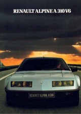 Catalogue brochure Alpine A310