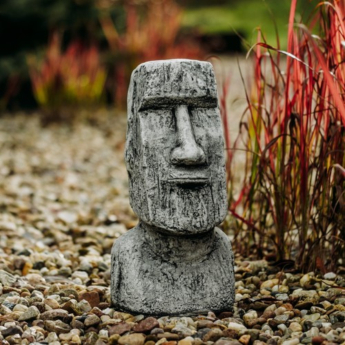 Figurine pierre moai - figurine, en