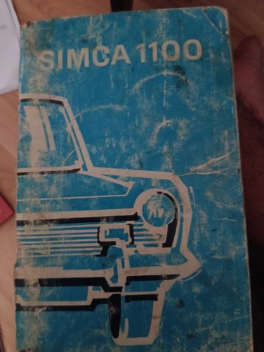 Livre simca 1100 - livre,
