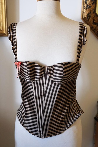 Bustier satin christian - satin,