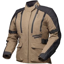 Veste textile Modeka Lucano safari / veste de moto 3 en 1 noire