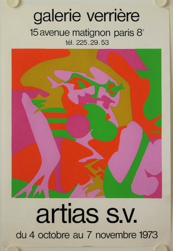 Affiche artias 1973 - artias,