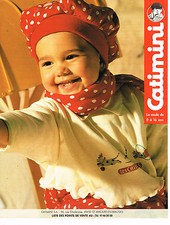 PUBLICITE ADVERTISING 114  1994  CATIMINI  vetements enfants bébé