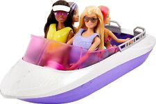 Poupée Barbie coffret Le pouvoir des sirènes Bateau 45,7 cm 2 poupées accessoire