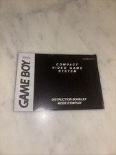 Notice Nintendo Game Boy GB Compact Video Game System Mode Emploi Bon État FAH 3