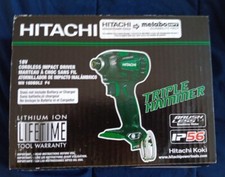 Hitachi 18V Cordless Impact Driver Tool Only WH18DBDL2 New In Open Box