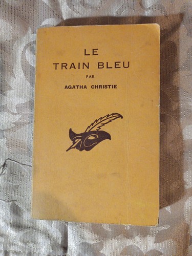 Livre train bleu agatha - train,