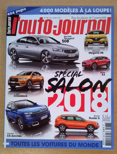 Auto journal spécial salon - spécial,
