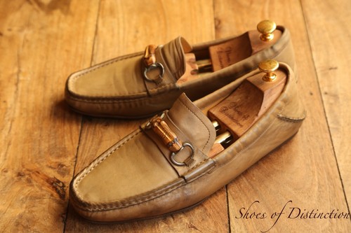 Mocassins cuir marron - mocassins, beige