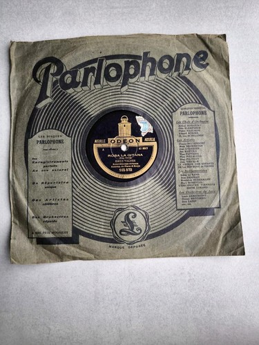 Disque tours rosa - 78, gitana