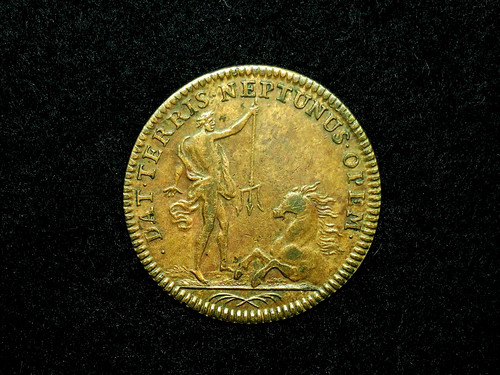 Jeton laiton 27mm louis xiv - jeton,