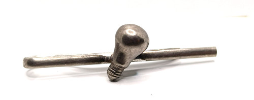 Pince cravate argent massif - cravate,