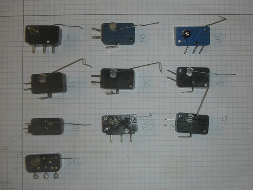 Switch pièce pour - pièce,