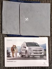PEUGEOT PARTNER TEPEE OWNERS HANDBOOK WALLET PRINT 2013 REF 1319