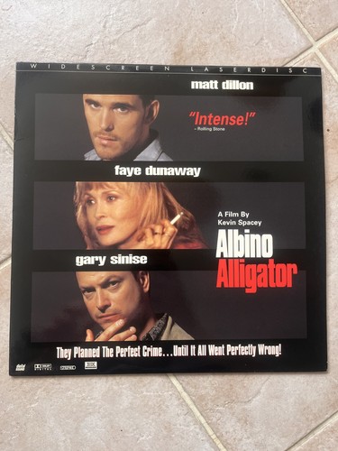 Laserdisc albino alligator - albino,
