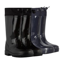 Enfants Filles Garçons Bottes en Caoutchouc Double Fileté Non Slip Étanche Shoes